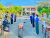 Chi đoàn trường tiểu học Hòa Khương ra quân thực hiện "cổng trường an toàn - văn minh"