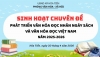 SINH HOẠT CHUYÊN ĐỀ PHÁT TRIỂN VĂN HÓA ĐỌC HƯỞNG ỨNG NGÀY SÁCH VÀ VĂN HÓA ĐỌC VIỆT NAM NĂM HỌC 2025–2026